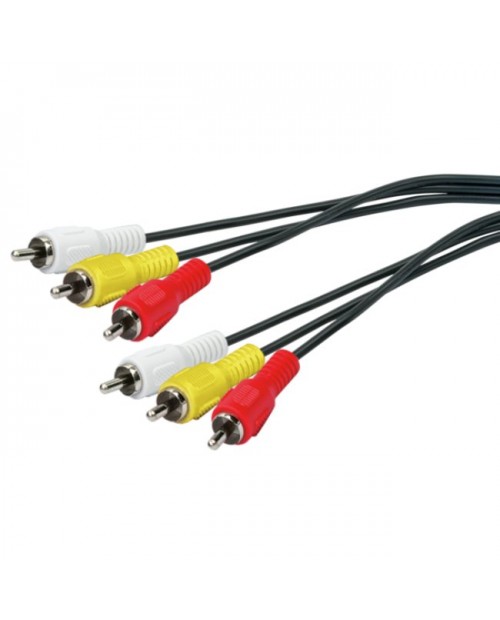 Kabel przewód RGB 3xRCA Chinch- chinch
